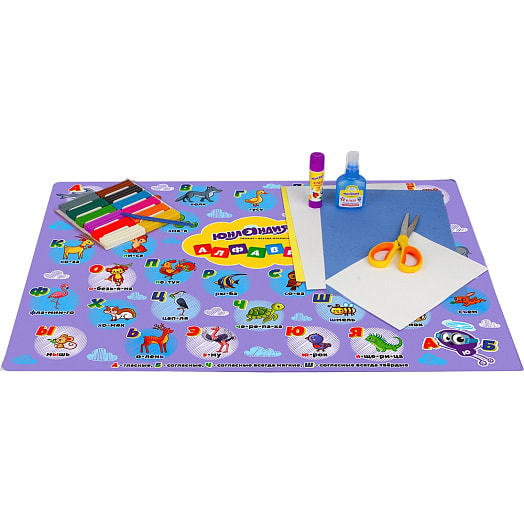 Настольное покрытие Юнландия для труда и творческих занятий (50х70см) арт.662457 Китай