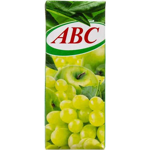 Нектар АВС 200мл тетра-пак яблочно-виноградный Беларусь