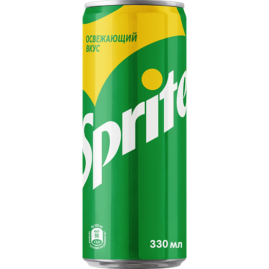 Напиток Sprite 330мл ж/б Coca-Cola Беларусь