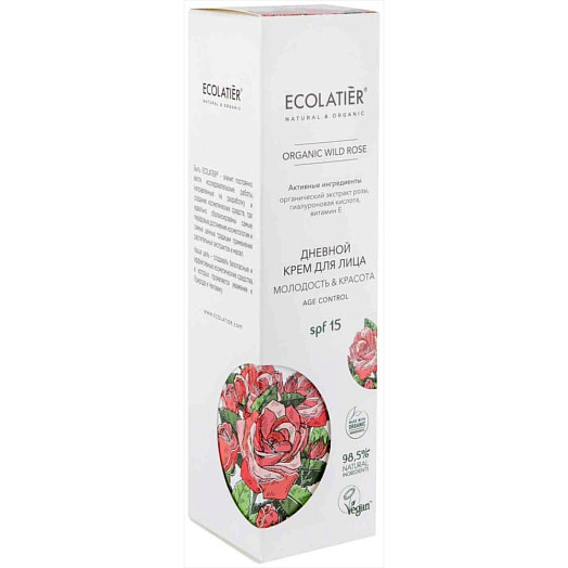 Дневной крем для лица Серия ORGANIC WILD 50мл зрелая кожа ООО ЭкоЛаборатория Россия Ecolatier Green