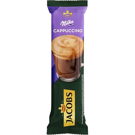 Напиток кофейный Jacobs Милка капучино 18г растворимый ЯКОБС ДАУ ЭГБЕРТС Украина Jacobs