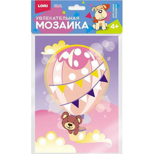 Увлекательная мозаика (набор малый) Мишка на шаре арт. Км-005 ООО Колорит Россия