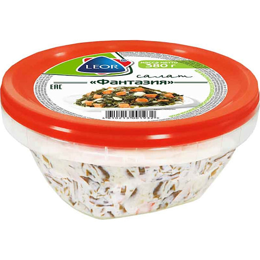 Салат Фантазия 380г Леор пластик Беларусь