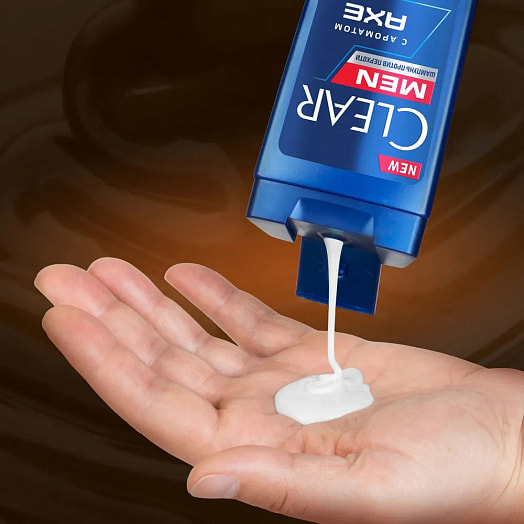 Шампунь для мужчин 400мл AXE DARK TEMPTATION Unilever Россия CLEAR