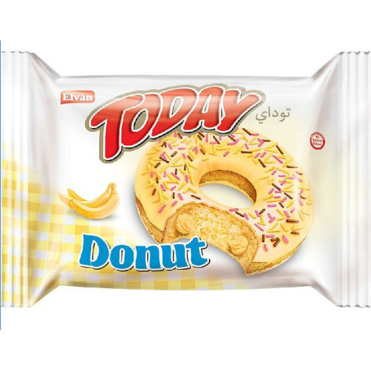 Кекс глаз Donut Nukka Банан 40г Турция