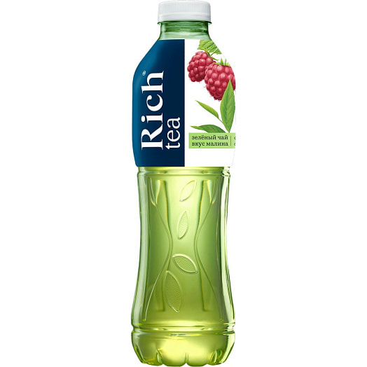 Напиток Зеленый чай со вкусом малины Rich 1л ПЭТ ООО Мултон Партнерс Россия Rich