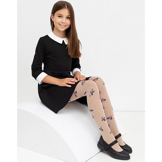 Колготки детские р-р 116-122 капучино арт.B2-21700K-1 ООО Марк Формэль Беларусь Mark Formelle