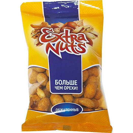 Арахис в хруст. корочке со вкусом барбекю EXTRA NUTS 60г ООО Детави Литва Extra Nuts