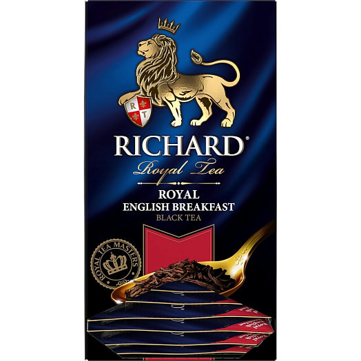 Чай черный Richard 50г Royal English Breakfast (25*2гр) ООО Компания Май Россия