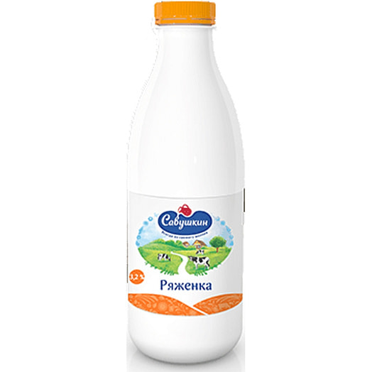 Ряженка 3.2% 950г ПЭТ Савушкин продукт Беларусь