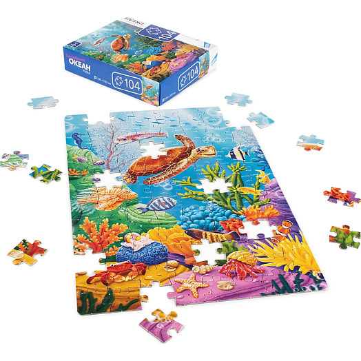 Пазлы 104 Океан арт.RI1004C ООО Желтый крокодил Беларусь DREAM MAKERS-BOARD GAMES