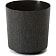 Кашпо пластмассовое gama черный 19*19*20см арт.LA011-05 Польша