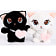 Мягкая игрушка Кот с сердцем 11см арт.9417593 Китай