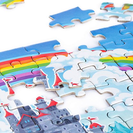 Пазлы 120 Единороги арт.RI1204C ООО Желтый крокодил Беларусь DREAM MAKERS-BOARD GAMES