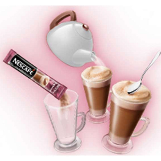 Напиток кофейный Nescafe Classic 18г Cappuccino раствор. Россия