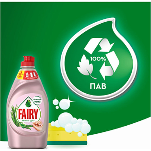 Средство для мытья посуды 450г Розовый жасмин и Алоэ Вера Procter & Gamble Россия