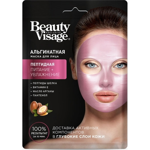 Маска Beauty Visage альгинатная, пептидная ФИТО К Россия