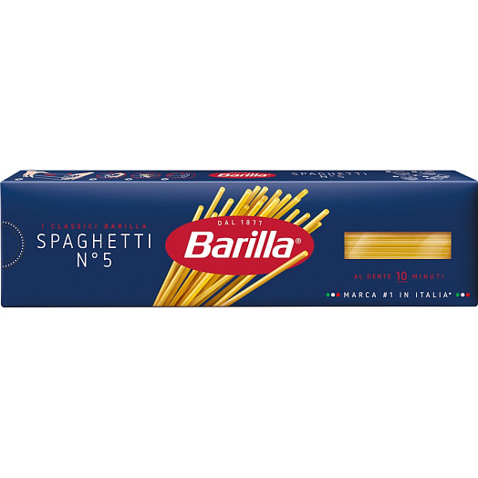 Макаронные изделия Barilla Паста Spaghetti 450г карт/уп. Россия