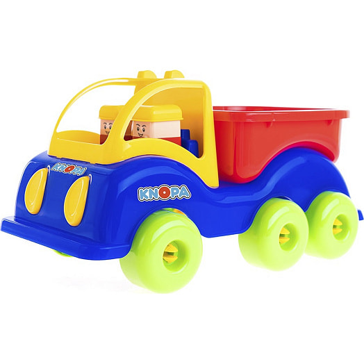 Машинка грузовик силач 3 оси арт.KN86233 Guangdong Big Tree Education Co.,Ltd. Китай