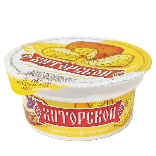 Продукт плавленый 50% 140г пл/стак. классический ООО Азбука сыра Беларусь Хуторской