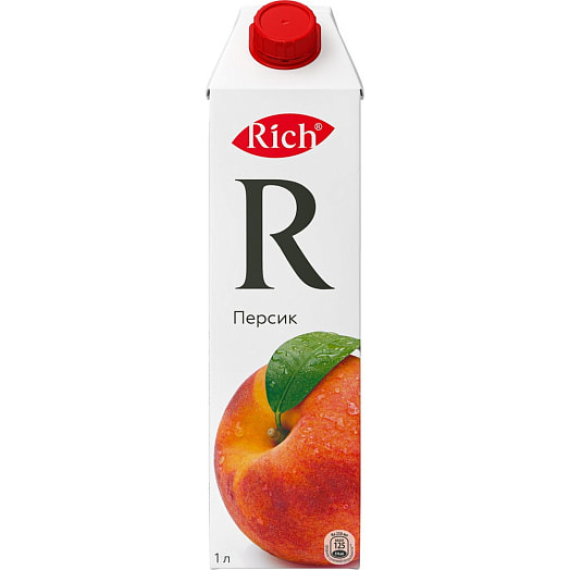 Нектар Rich Персиковый 1л тетра-пак УП Вланпак Беларусь The Coca-Cola Company