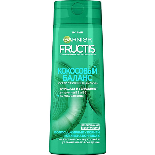 Шампунь Fructis 250мл Кокосовый баланс Россия