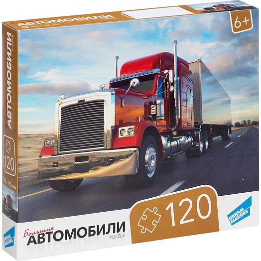 Пазлы 120 Автомобили арт.RI1207C ООО Страна игрушек Беларусь DREAM MAKERS