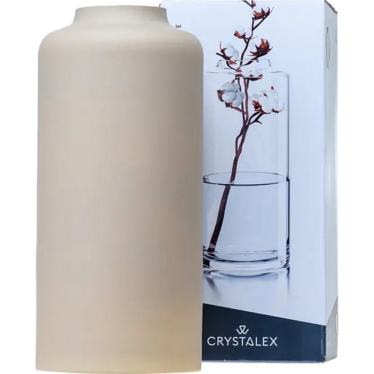 Ваза стеклянная 24см арт.82251D5389240 Чехия