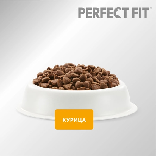 Корм сухой Perfect Fit Курица для стерилиз котов и кошек 650г ООО Марс Россия Perfect Fit