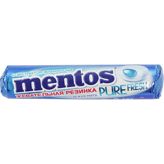 Жевательная резинка Ментос 15.5г вкус мяты Россия