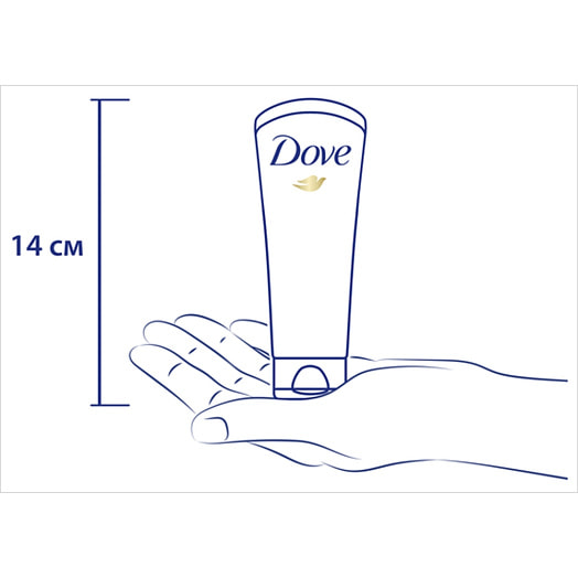 Крем для рук 80мл кокосовое масло и миндальное молочко Unilever Россия DOVE