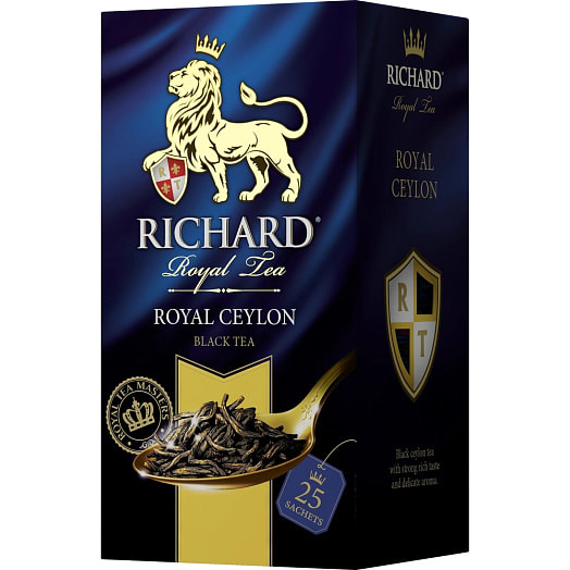 Чай Richard 50г Royal Ceylon черный (25*2гр) ООО Компания Май Россия
