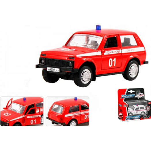 Машинка Пожарная охрана арт.Х600-Н09013-6400E Huada Toys Imp. Exp. Trading Company Китай Huada