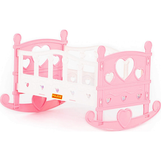Кроватка-качалка сборная для кукол N2 7 элементов арт.62062 Беларусь