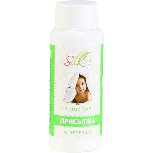 Присыпка детская с чередой ООО Медикалфорт Беларусь SILKTOUCH