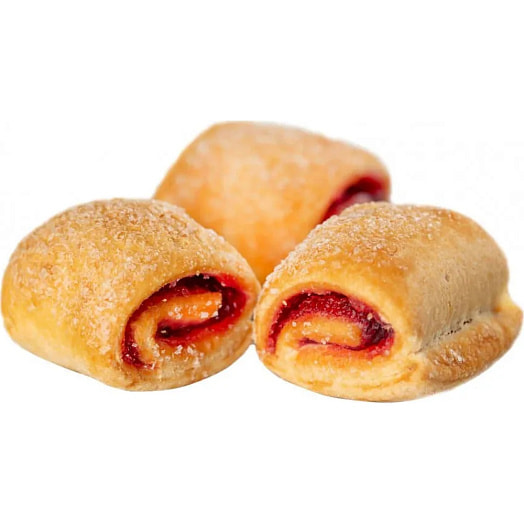 Изделия хл/бул Рулетики слоеные со вкусом вишни Добрые печеньки ООО Россия