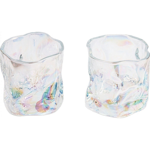 Набор стаканов Ice Rock Opal Glow 2шт*230мл арт.31-290300 ECO GROUP HONG KONG LIMITED. UNIT 617, 6F, 131-132 Китай PERFECTO LINEA