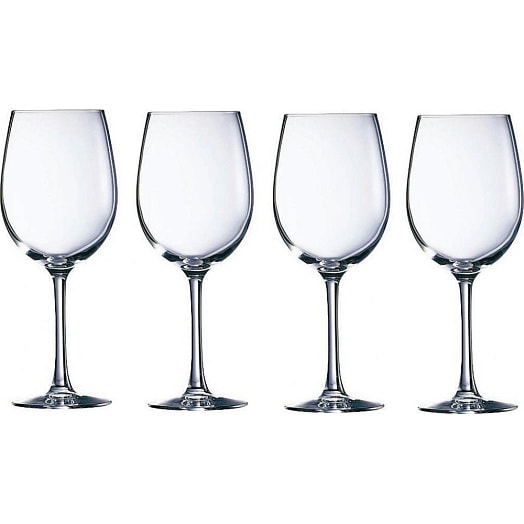 Набор бокалов для вина Allegresse стеклянных 4шт 550мл арт.L1403 Россия