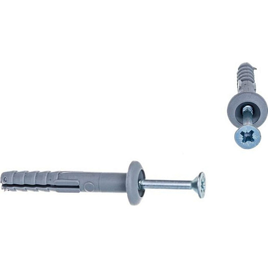 Дюбель-гвоздь полипропилен 6х40 мм гриб арт.SMZ2-82198-10 Россия STARFIX