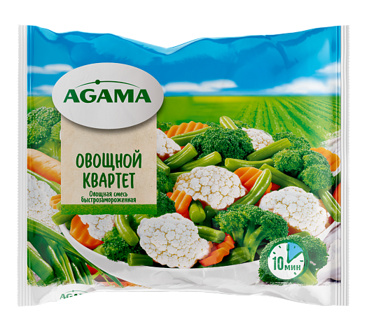 Смесь Agama Овощной квартет 400г Россия