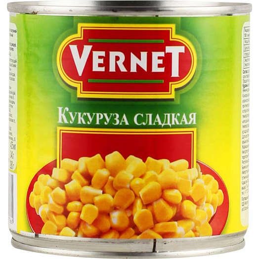 Кукуруза Вернет 340г ж/б Россия