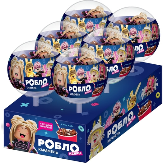 Карамель леденцовая Play Me Pops Кола (Робло) 15г ООО Холдинг Королевс Россия