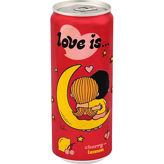 Напиток б/алк Love Is 330мл ж/б вишня и лимон газ Россия