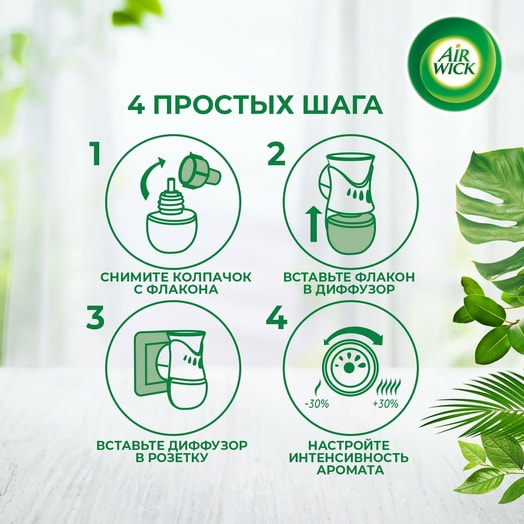Освежитель воздуха Цветущая вишня 20мл сменный баллон Reckitt Benckiser Великобритания Air Wick