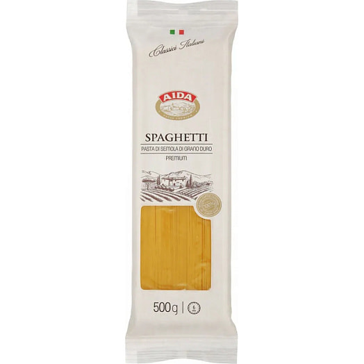 Макаронные изделия Aida Spaghetti 500г Россия