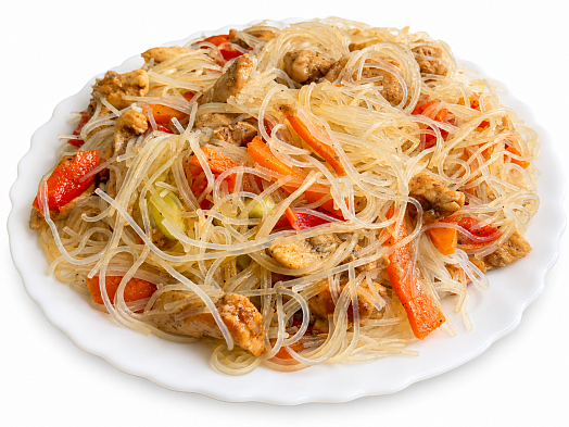 Фунчоза с овощами и курицей 1кг Беларусь