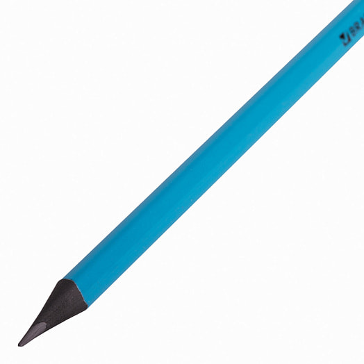 Набор карандашей чернографитных Brauberg Ultra Color (НВ, 4шт с ластиком) арт.181709 Китай