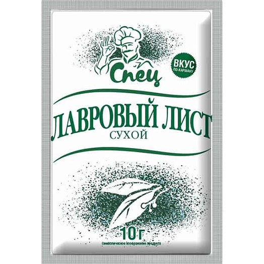 Лавровый лист СПЕЦ 10г сухой Гурмина Беларусь