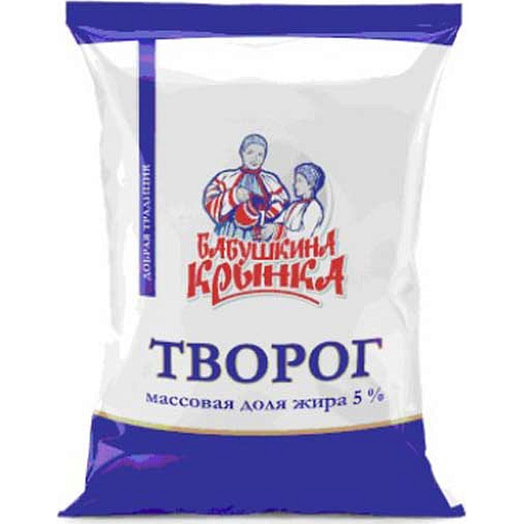 Творог 5% 200г ОАО Бабушкина крынка Беларусь