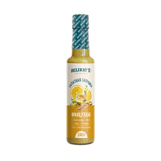Салатная заправка Delikate Французская 240г Камако Плюс СП Беларусь Ora